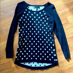 Polka dot sweater